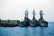 USS Camp 
DER-251, USS Selstrom DER-255 & USS Pillsbury DER-133
