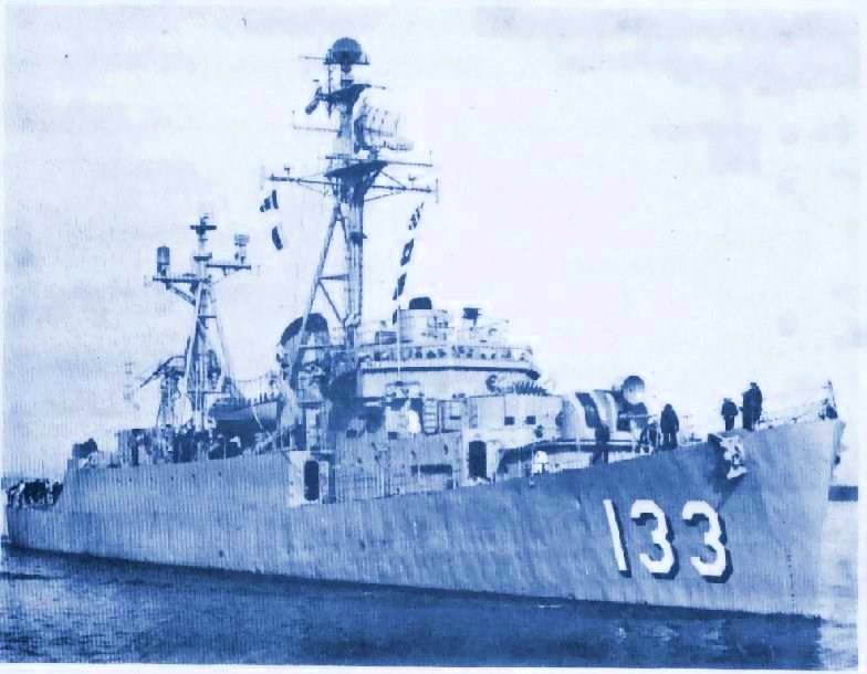 USS Pillsbury DER-133 Gitmo Fleet Training